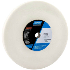 Norton - 6" Diam x 1/2" Hole x 1/2" Thick, K Hardness, 60 Grit Surface Grinding Wheel - Americas Tooling