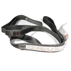 Slings & Tiedowns (Load-Rated); Sling Type: Eye & Eye; Length (Feet): 10; Vertical Capacity (Lb.): 1600; Choker Capacity (Lb.): 1200; Width (Inch): 1; Basket Capacity (Lb.): 3200; Eye Type: Flat Eye; Sling Material: Nylon; Sling Width: 1 in; Eye Length: 1