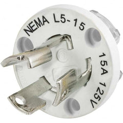 Hubbell Wiring Device-Kellems - 125V 15A NEMA L5-15P Industrial Twist Lock Plug - Americas Tooling