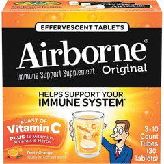 Airborne - Orange Flavor Immune Support Tablets - Vitamins/Supplements - Americas Tooling