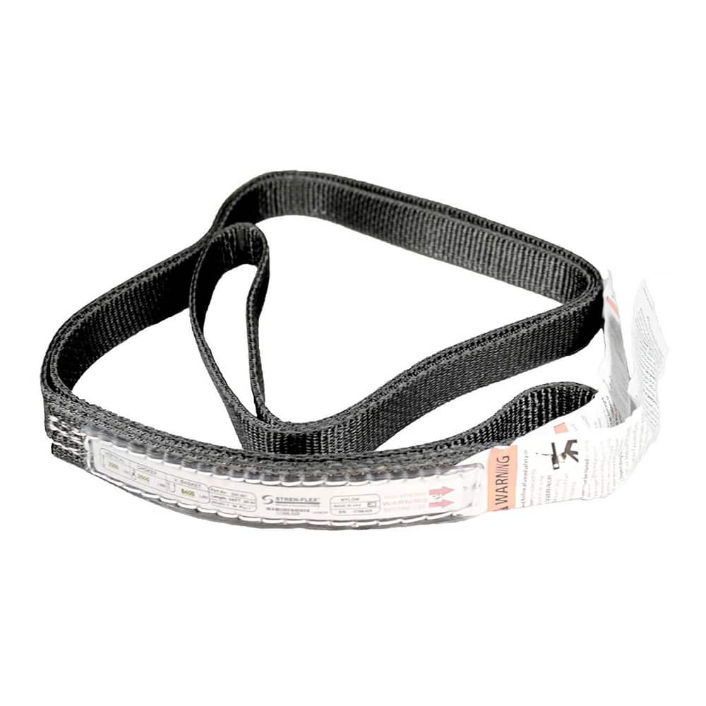 Slings & Tiedowns (Load-Rated); Sling Type: Endless; Length (Feet): 8; Vertical Capacity (Lb.): 6200; Choker Capacity (Lb.): 4960; Width (Inch): 1; Basket Capacity (Lb.): 12400; Eye Type: No Eye; Sling Material: Nylon; Sling Width: 1 in; Number Of Plies: