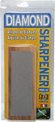 Eze Lap - 6" Long x 2" Wide Diam ond Sharpening Stone - Flat, 600 Grit, Fine Grade - Americas Tooling