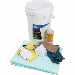 Brady SPC Sorbents - 9 Gal Capacity Hazardous Materials Spill Kit - 6.5 Gal Polyethylene Bucket - Americas Tooling