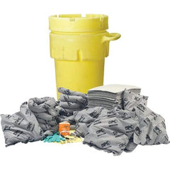 Brady SPC Sorbents - 75 Gal Capacity Universal Spill Kit - 95 Gal Polyethylene Drum - Americas Tooling