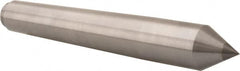 Riten - 1.289" Head Diam, Carbide-Tipped Steel Standard Point Solid Dead Center - B&S 10 Brown & Sharpe Taper, 1.289" Point Diam, 2-1/4" Point Length, 8-9/16" OAL - Americas Tooling