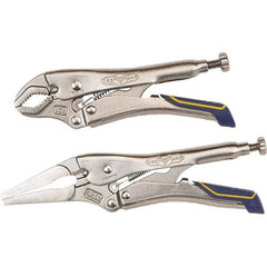 Irwin - Locking Pliers Plier Type: Locking Pliers Jaw Style: Long Nose; Curved - Americas Tooling