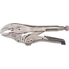 Irwin - Locking Pliers Plier Type: Locking Pliers Jaw Style: Curve w/Wire Cutter - Americas Tooling