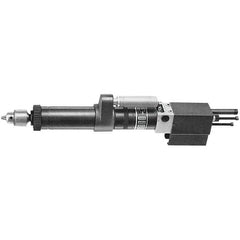 Ingersoll-Rand - 3/8" Reversible Keyed Chuck - Inline Handle, 1,450 RPM, 0.5 hp, 90 psi - Americas Tooling