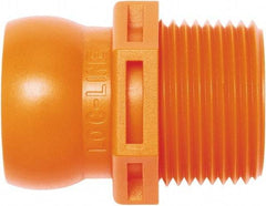 Loc-Line - 3/4" Hose ID, Male to Female Coolant Hose Connector - 3/4" NPT, For Loc-Line Modular Hose Systems - Americas Tooling