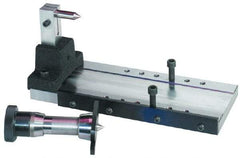 Harig - Base Plate and Tailstock Assembly - Compatible with Uni Dex 070-100 Grinding Fixture - Americas Tooling