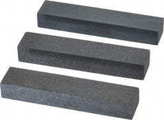 Norton - 3-1/2" Long x 3/4" Wide x 1/2" Thick, Sharpening Stone - Coarse, Medium, Fine Grade - Americas Tooling