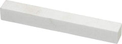 Norton - 220 Grit Aluminum Oxide Square Dressing Stick - 4 x 1/2 x 1/2, Very Fine Grade, Vitrified Bond - Americas Tooling