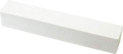 Norton - 220 Grit Aluminum Oxide Square Dressing Stick - 6 x 1 x 1, Very Fine Grade, Vitrified Bond - Americas Tooling