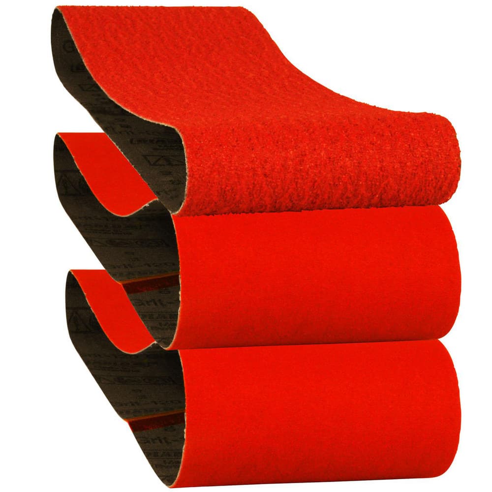 Abrasive Belts; Abrasive Material: Zirconium Blend; Belt Width (Inch): 4; Overall Length (Inch): 36; Grit: 80; 50; 120; Grade: Coarse; Medium; Fine; Abrasive Type: Coated; Backing Material: Cloth