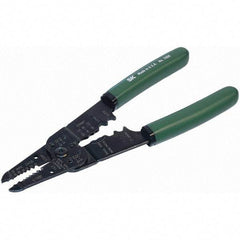 SK - Wire & Cable Strippers - 8" W/CUSHION GRIP CRIMPING/STRIPPING PLIER - Americas Tooling