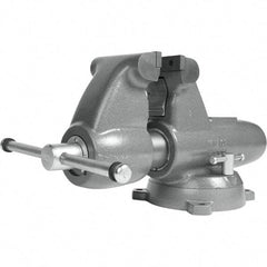 Wilton - Bench & Pipe Combination Vises Jaw Width (Inch): 6 Jaw Opening Capacity (Inch): 9 - Americas Tooling