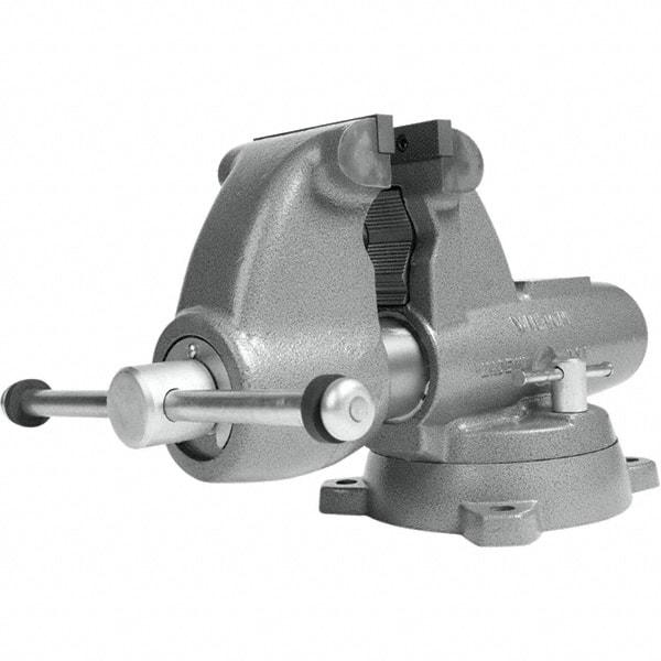 Wilton - Bench & Pipe Combination Vises Jaw Width (Inch): 5 Jaw Opening Capacity (Inch): 7 - Americas Tooling