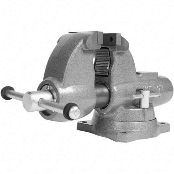 Wilton - Bench & Pipe Combination Vises Jaw Width (Inch): 3-1/2 Jaw Opening Capacity (Inch): 5 - Americas Tooling