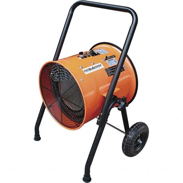 PRO-SOURCE - Electric Forced Air Heaters Type: Portable Electric Salamander Maximum BTU Rating: 51195 - Americas Tooling