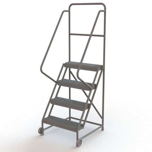 TRI-ARC - Rolling & Wall Mounted Ladders & Platforms Type: TiltNRoll Rolling Ladder Style: Tilt & Roll Safety Ladder - Americas Tooling