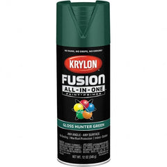 Krylon - Spray Paints Type: Acrylic Enamel Spray Paint Color: Hunter Green - Americas Tooling