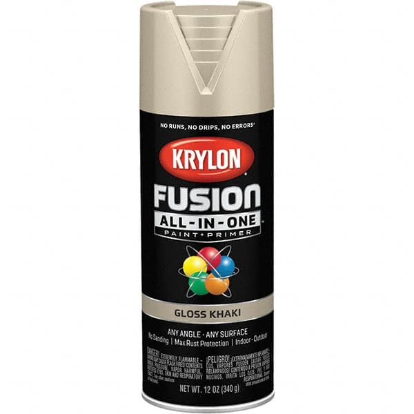 Krylon - Spray Paints Type: Acrylic Enamel Spray Paint Color: Khaki - Americas Tooling