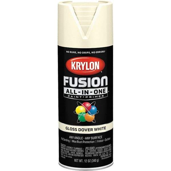 Krylon - Spray Paints Type: Acrylic Enamel Spray Paint Color: Dover White - Americas Tooling