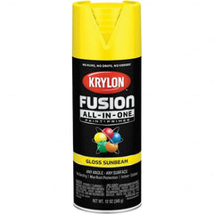 Krylon - Spray Paints Type: Acrylic Enamel Spray Paint Color: Sunbeam - Americas Tooling