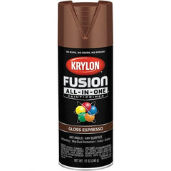 Krylon - Spray Paints Type: Acrylic Enamel Spray Paint Color: Espresso - Americas Tooling