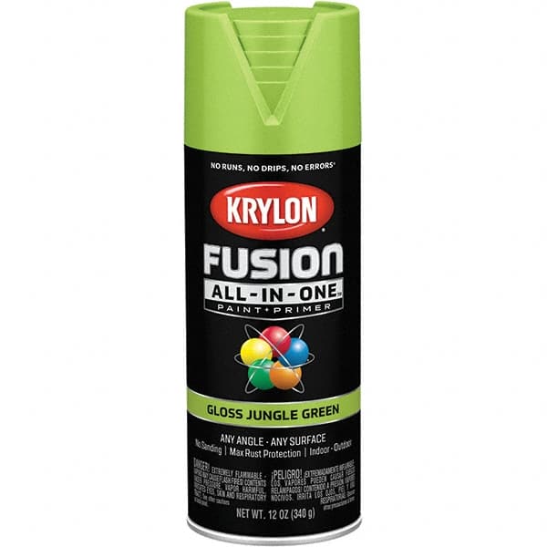 Krylon - Spray Paints Type: Acrylic Enamel Spray Paint Color: Jungle Green - Americas Tooling