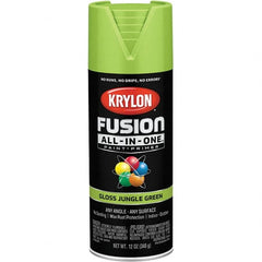 Krylon - Spray Paints Type: Acrylic Enamel Spray Paint Color: Jungle Green - Americas Tooling