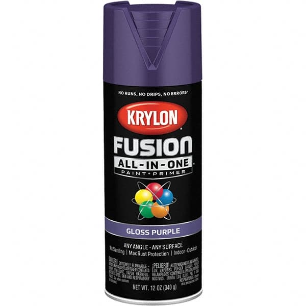 Krylon - Spray Paints Type: Acrylic Enamel Spray Paint Color: Purple - Americas Tooling