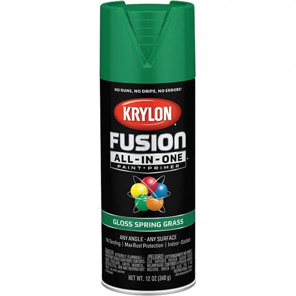 Krylon - Spray Paints Type: Acrylic Enamel Spray Paint Color: Spring Grass - Americas Tooling