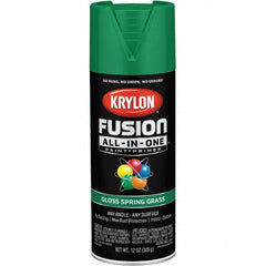 Krylon - Spray Paints Type: Acrylic Enamel Spray Paint Color: Spring Grass - Americas Tooling