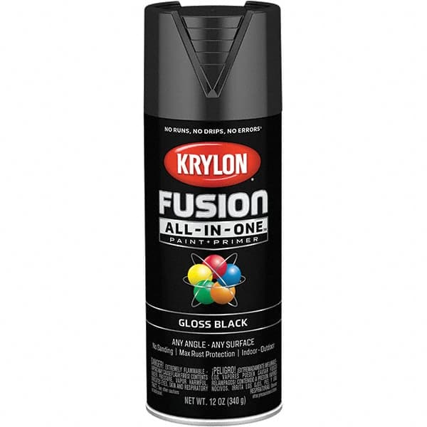 Krylon - Spray Paints Type: Acrylic Enamel Spray Paint Color: Black - Americas Tooling