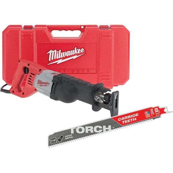 Milwaukee Tool - Electric Reciprocating Saws Amperage: 12.00 Strokes per Minute: 3000 - Americas Tooling