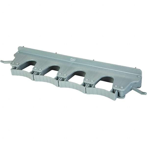 Vikan - All-Purpose & Utility Hooks Type: Wall Strip Organizer Overall Length (Inch): 15-1/2 - Americas Tooling