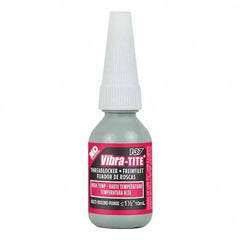 Vibra-Tite - 10 mL Bottle, Red, High Temp/High Strength Threadlocker - Americas Tooling