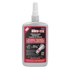 Vibra-Tite - 250 mL Bottle, Red, Large Diameter/High Strength Threadlocker - Americas Tooling