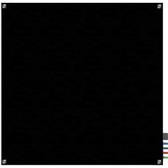 Ghent - Whiteboards & Magnetic Dry Erase Boards Type: Glass Dry Erase Board Height (Inch): 48 - Americas Tooling