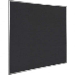 Ghent - Cork Bulletin Boards Style: Recycled Rubber Tack Bulletin Board Color: Black - Americas Tooling