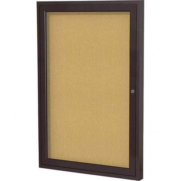 Ghent - Cork Bulletin Boards Style: Enclosed Cork Bulletin Boards Color: Natural Cork - Americas Tooling