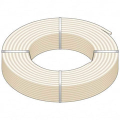 Mueller Industries - 0.862" ID x 1-1/8" OD, 100' Long, PEX-A Tube - Natural with Blue Print, 100 Max psi - Americas Tooling