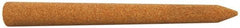 Norton - 3" Long x 5/16" Diam x 5/16" Thick, Aluminum Oxide Sharpening Stone - Round Pointed, Medium Grade - Americas Tooling