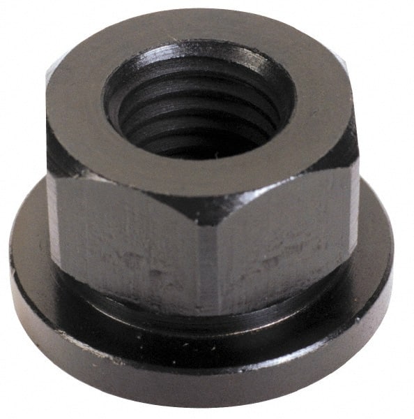 TE-CO - 1-1/4 - 7, 2-1/2" Flange Diam, 1-1/4" High, 1-13/16" Across Flats, Flange Nut - Americas Tooling