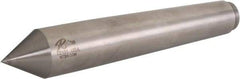 Riten - 1-1/4" Head Diam, Hardened Tool Steel Standard Point Solid Dead Center - Jarno 10 Taper, 1-1/4" Point Diam, 2" Point Length, 7-1/2" OAL - Americas Tooling