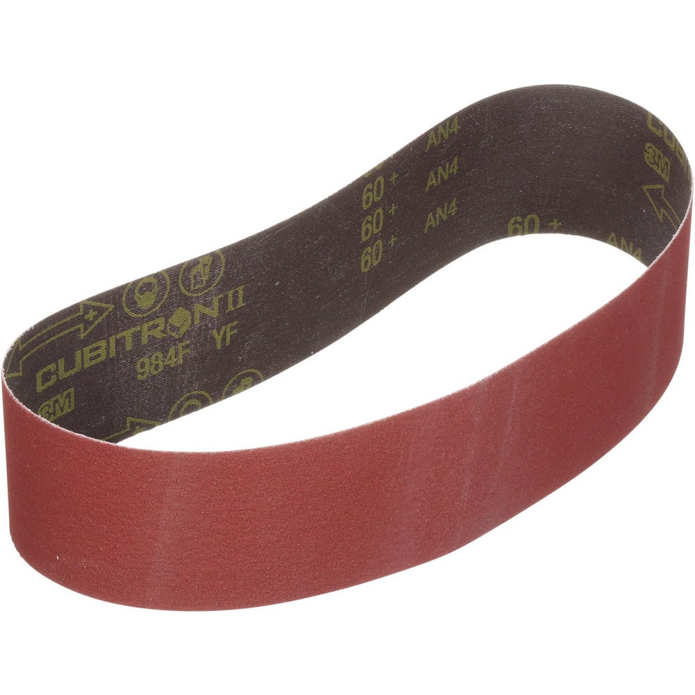 Abrasive Belts; Abrasive Material: Ceramic; Belt Width (Inch): 0.25; Overall Length (Decimal Inch): 18.0000; Grit: 36; Abrasive Type: Coated; Backing Material: Polyester; Cloth; Backing Weight: YF Weight