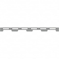 Phillips Precision - Laser Etching Fixture Rails & End Caps Type: Docking Rail Length (mm): 720.00 - Americas Tooling