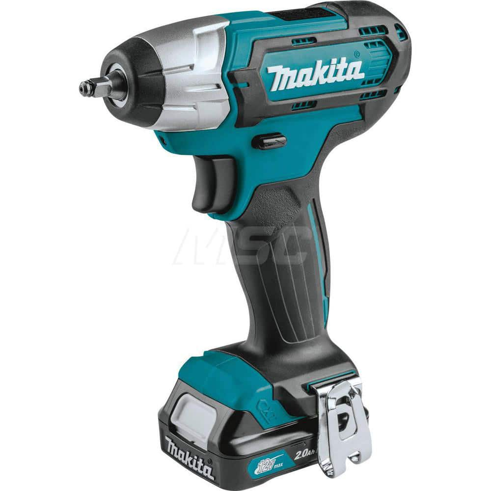 Cordless Impact Wrench: 12V, 1/4″ Drive, 2,200 BPM, 3,200 RPM 2 CXT Battery Included, Charger Included