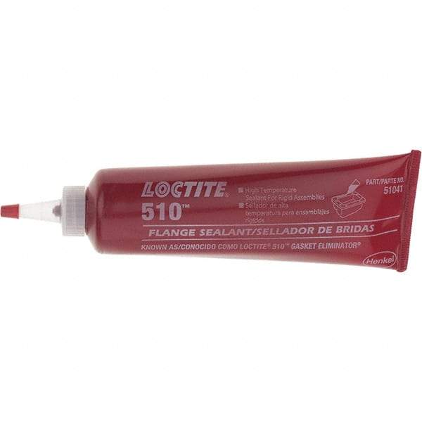 Loctite - 250 mL Tube Dimethacrylate Ester Caulk/Sealant - 510 250ML HIGH TEMP L LOCTITE GSKTELMNATOR - Americas Tooling